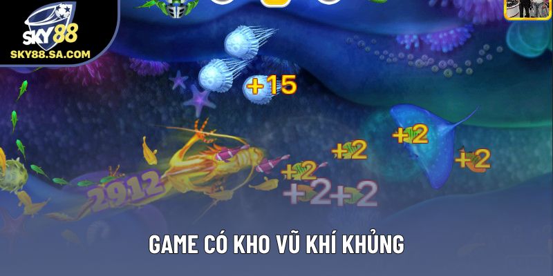 Game có kho vũ khí khủng