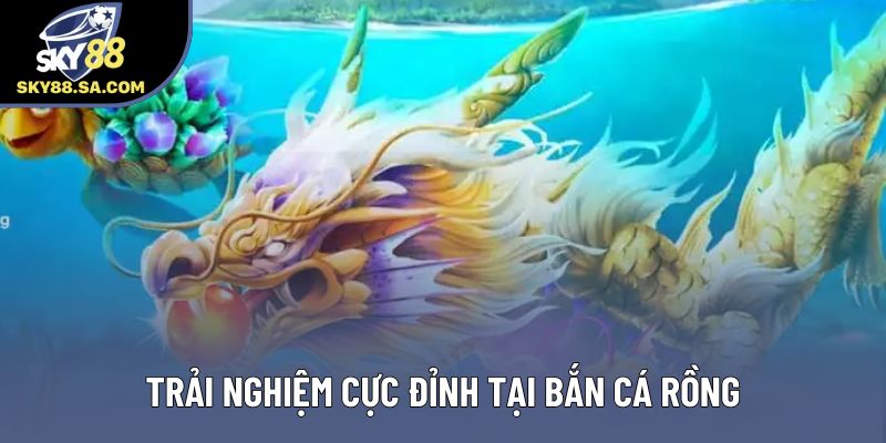 Trải nghiệm cực đỉnh tại Bắn cá rồng